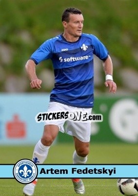 Sticker Artem Fedetskyi - Our Football Legends
 n. 121 - Artball