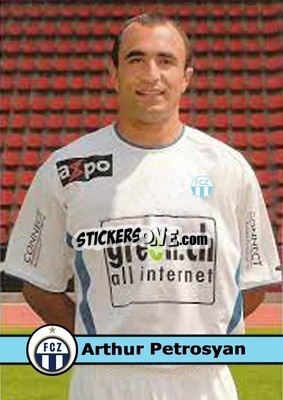 Figurina Arthur Petrosyan - Our Football Legends
 n. 123 - Artball