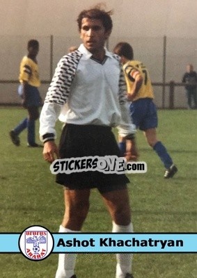 Figurina Ashot Khachatryan - Our Football Legends
 n. 127 - Artball