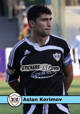 Sticker Aslan Kerimov - Our Football Legends
 - Artball