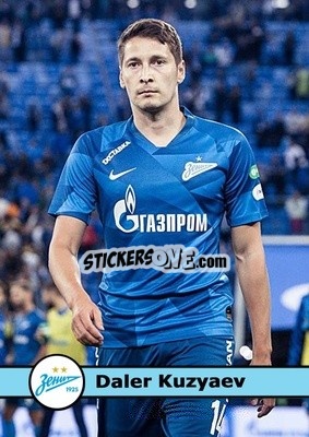 Sticker Daler Kuzyaev - Our Football Legends
 n. 139 - Artball