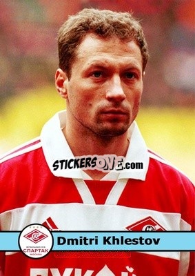 Sticker Dmitri Khlestov - Our Football Legends
 n. 150 - Artball