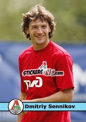 Sticker Dmitriy Sennikov - Our Football Legends
 - Artball