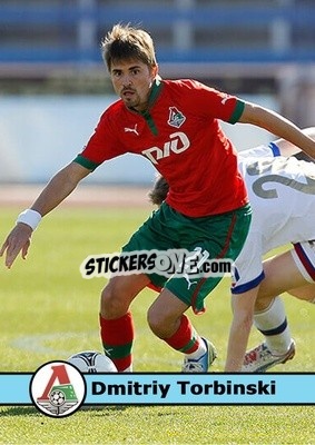 Sticker Dmitriy Torbinski - Our Football Legends
 n. 169 - Artball