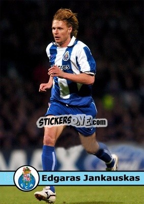 Sticker Edgaras Jankauskas - Our Football Legends
 n. 173 - Artball