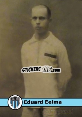 Sticker Eduard Eelma - Our Football Legends
 - Artball