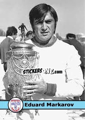 Figurina Eduard Markarov - Our Football Legends
 n. 177 - Artball