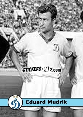 Figurina Eduard Mudrik - Our Football Legends
 n. 178 - Artball