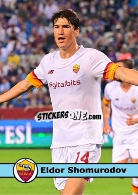 Sticker Eldor Shomurodov - Our Football Legends
 n. 182 - Artball