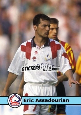 Sticker Eric Assadourian - Our Football Legends
 - Artball