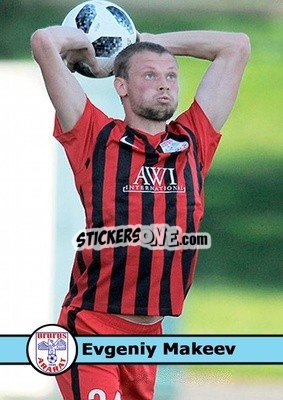 Figurina Evgeniy Makeev - Our Football Legends
 n. 194 - Artball