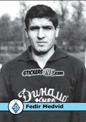 Sticker Fedir Medvid - Our Football Legends
 n. 196 - Artball