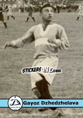 Sticker Gayoz Dzhedzhelava - Our Football Legends
 - Artball