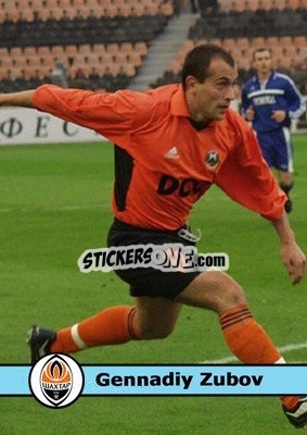 Sticker Gennadiy Zubov - Our Football Legends
 n. 212 - Artball
