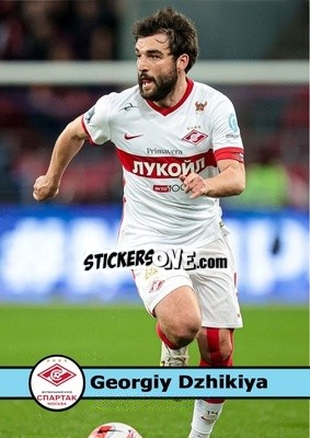 Sticker Georgiy Dzhikiya - Our Football Legends
 - Artball