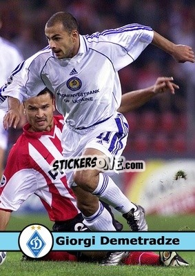 Sticker Giorgi Demetradze - Our Football Legends
 - Artball