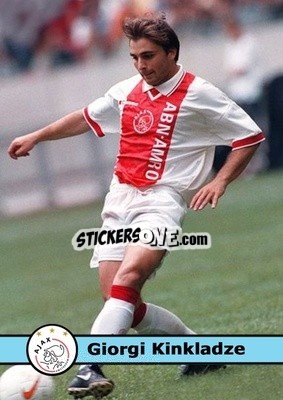 Sticker Giorgi Kinkladze - Our Football Legends
 - Artball