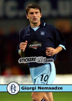 Sticker Giorgi Nemsadze - Our Football Legends
 - Artball