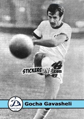 Sticker Gocha Gavasheli - Our Football Legends
 - Artball