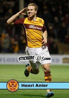Sticker Henri Anier - Our Football Legends
 n. 237 - Artball