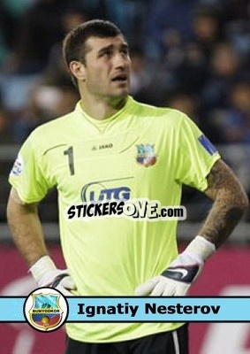 Sticker Ignatiy Nesterov - Our Football Legends
 n. 240 - Artball
