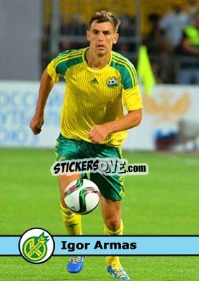 Figurina Igor Armas - Our Football Legends
 n. 242 - Artball