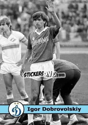Sticker Igor Dobrovolskiy - Our Football Legends
 n. 248 - Artball