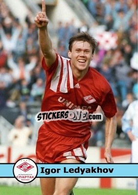 Sticker Igor Ledyakhov - Our Football Legends
 - Artball