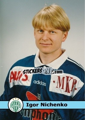 Sticker Igor Nichenko - Our Football Legends
 n. 257 - Artball