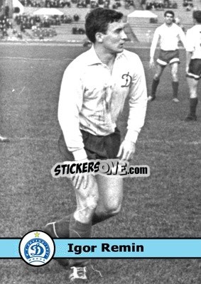 Sticker Igor Remin - Our Football Legends
 - Artball