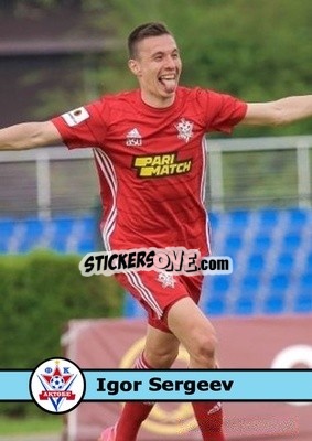 Sticker Igor Sergeev - Our Football Legends
 n. 261 - Artball