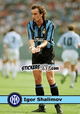 Sticker Igor Shalimov - Our Football Legends
 n. 262 - Artball