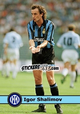 Sticker Igor Shalimov - Our Football Legends
 - Artball