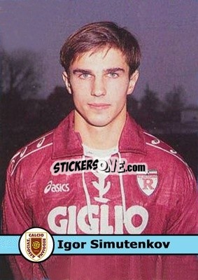 Sticker Igor Simutenkov - Our Football Legends
 n. 266 - Artball