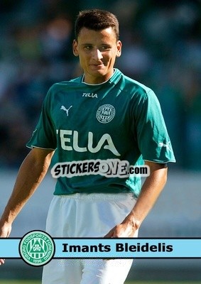 Sticker Imants Bleidelis - Our Football Legends
 n. 271 - Artball