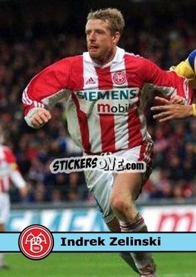 Sticker Indrek Zelinski - Our Football Legends
 - Artball