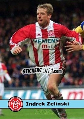 Sticker Indrek Zelinski - Our Football Legends
 n. 272 - Artball