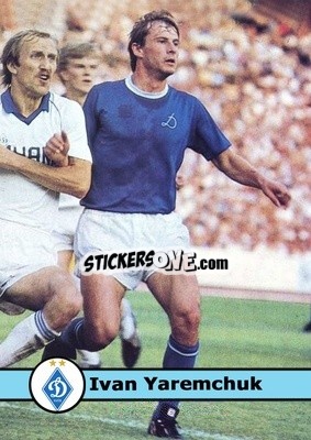 Sticker Ivan Yaremchuk - Our Football Legends
 - Artball