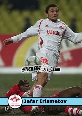 Sticker Jafar Irismetov - Our Football Legends
 - Artball