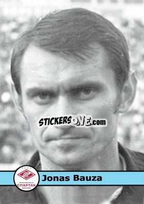 Sticker Jonas Bauza - Our Football Legends
 n. 279 - Artball
