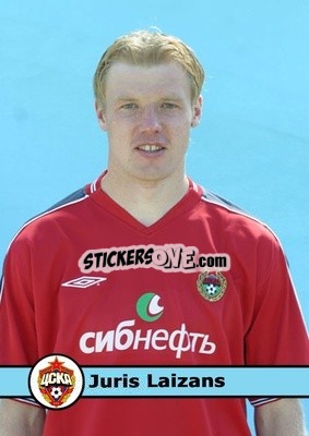Sticker Juris Laizans - Our Football Legends
 - Artball