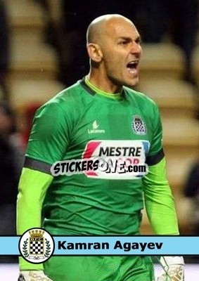 Sticker Kamran Agayev - Our Football Legends
 n. 286 - Artball