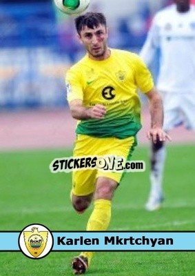 Sticker Karlen Mkrtchyan - Our Football Legends
 n. 287 - Artball
