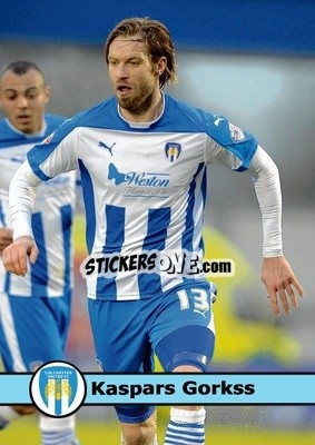 Sticker Kaspars Gorkss - Our Football Legends
 n. 289 - Artball