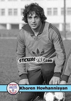 Figurina Khoren Hovhannisyan - Our Football Legends
 n. 290 - Artball