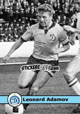 Sticker Leonard Adamov - Our Football Legends
 - Artball