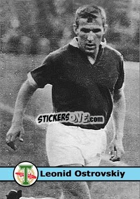 Sticker Leonid Ostrovskiy - Our Football Legends
 n. 303 - Artball