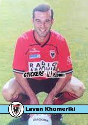 Sticker Levan Khomeriki - Our Football Legends
 - Artball