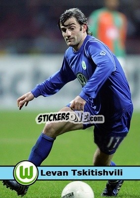 Sticker Levan Tskitishvili - Our Football Legends
 n. 310 - Artball
