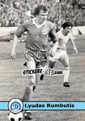 Sticker Lyudas Rumbutis - Our Football Legends
 n. 312 - Artball